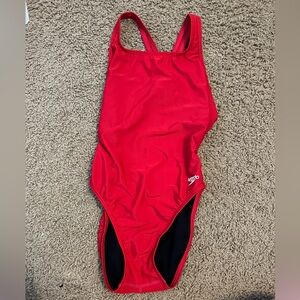 Speedo Pro LT Red Swimsuit